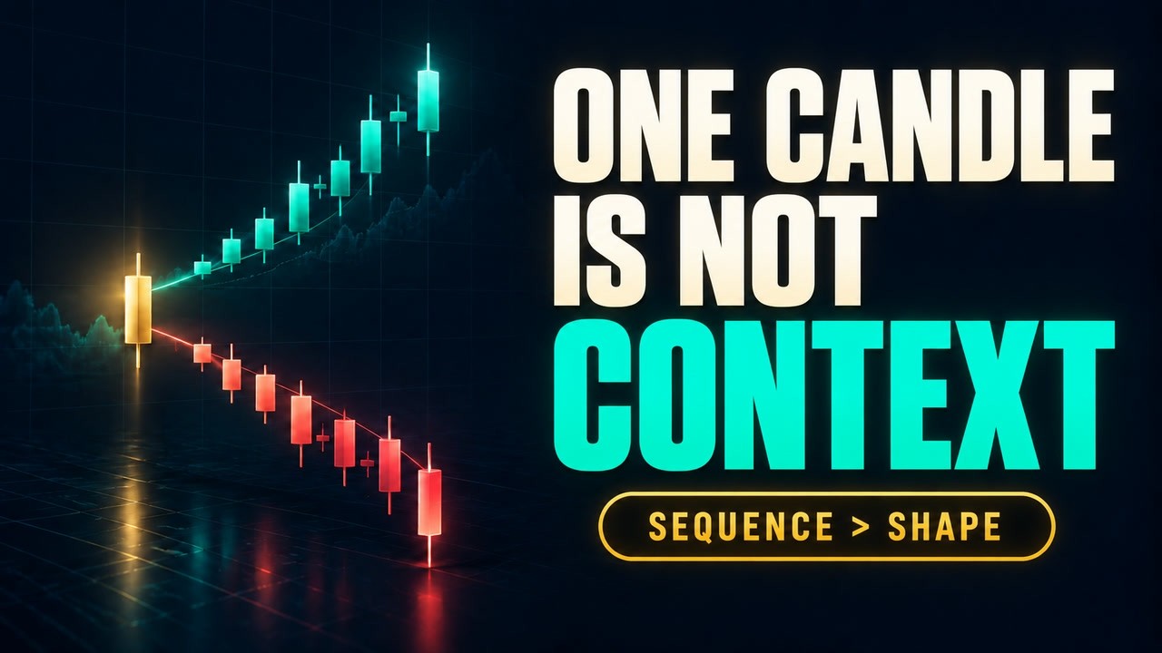 One Candle vs a Sequence: How Context Changes the Chart