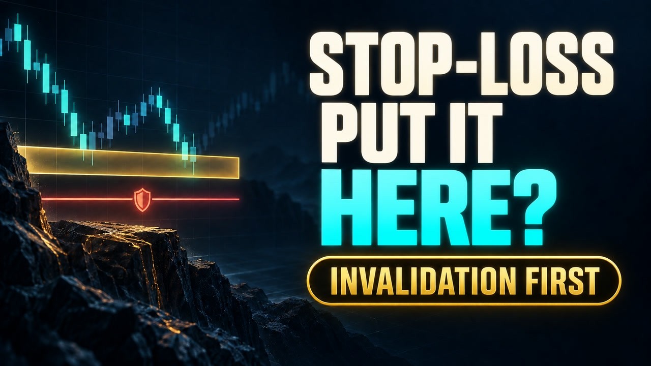 Where Should a Stop-Loss Go? Use Invalidation, Not Emotion